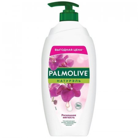 Крем-гель для душа Palmolive Черная Орхидея и Увлажняющее Молочко 750 мл