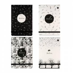 Блокнот Bruno Visconti Megapolis Journal Black&White А5 100 листов в ассортименте в точку на сшивке (145x210 мм) (артикул производителя 3-475/04) Блокнот Bruno Visconti Megapolis Journal Black&White А5 100 листов в ассортименте в точку на сшивке (145x210 мм) (артикул производителя 3-475/04)