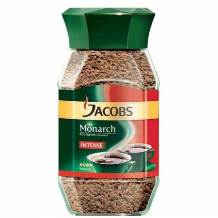 Кофе растворимый Jacobs Monarch Intense 47.5 г (стекло)