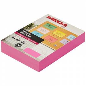 Бумага цветная для офисной техники ProMega Neon малиновая (А4, 75 г/кв.м, 500 листов)