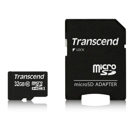 Карта памяти 32 ГБ microSDHC Transcend TS32GUSDHC10 Class 10