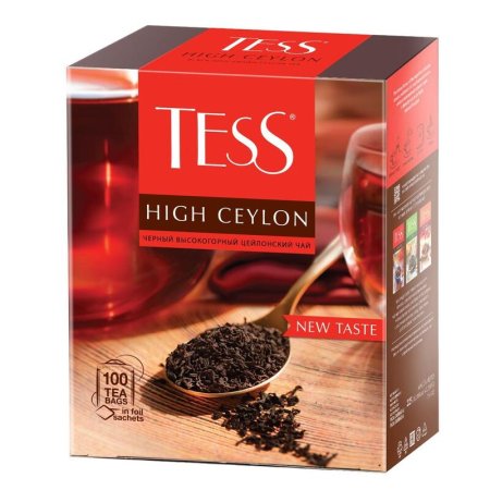 Чай Tess High Ceylon черный 100 пакетиков