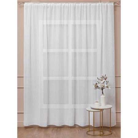 Тюль Amore Mio Premium 300x270 см белый (6PL Bona109-001)