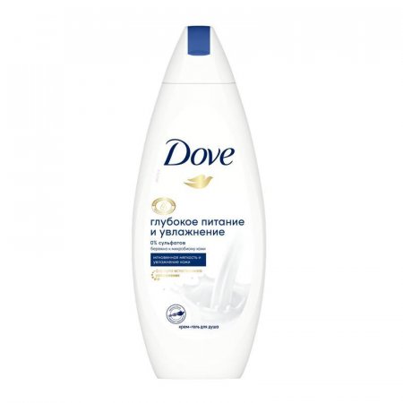 Крем-гель для душа Dove Глубокое Питание и Увлажнение 250 мл