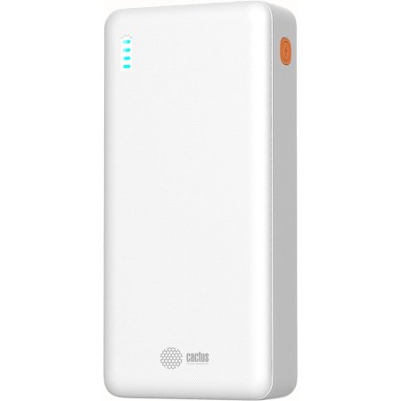 Внешний аккумулятор (power bank) Cactus CS-PBFSEA-20000 20000 мАч 5W  белый