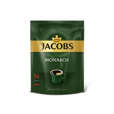 Кофе Jacobs Monarch растворимый 240 г (пакет)