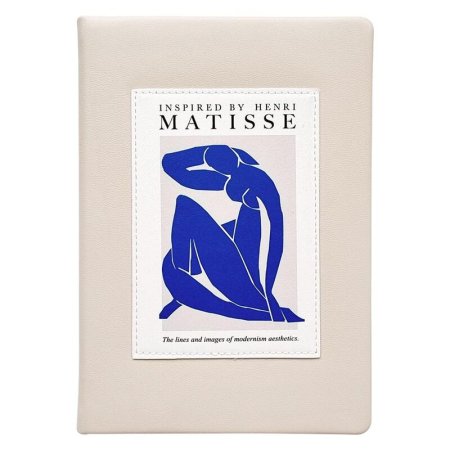 Ежедневник датированный 2024 Infolio Matisse искусственная кожа А5 176  листов бежевый