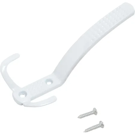 Вешалка настенная Стандарт 212 A WW матовый белый (68х62х138 мм, 3  крючка)