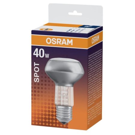 Лампа накаливания Osram 40 Вт E27 рефлекторная 2700 K матовая теплый  белый свет