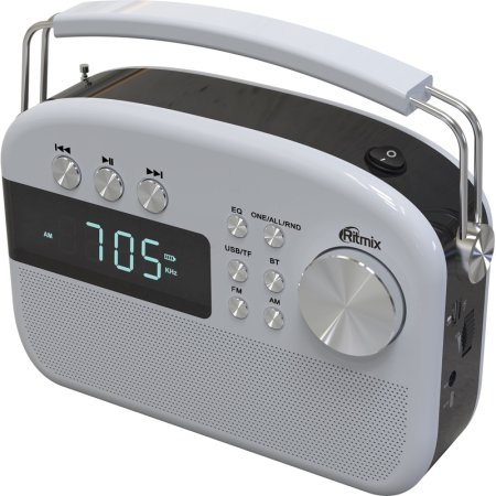 Радиоприемник Ritmix RPR-705 белый (80004185) Радиоприемник Ritmix RPR-705 белый (80004185)