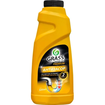 Средство для прочистки труб Grass Digger-Gel гель 500 мл
