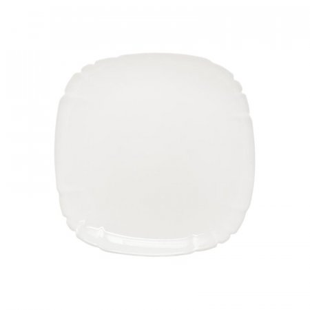 Тарелка десертная стекло Luminarc Лотусия диаметр 230 мм белая (артикул  производителя N3620)