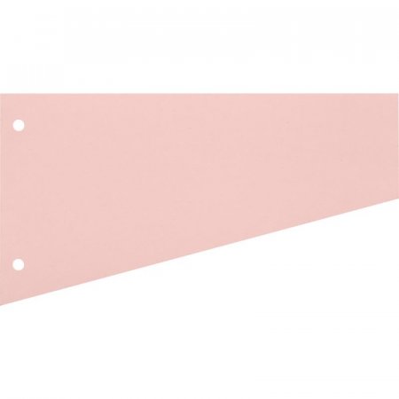 Разделитель листов Attache картонный 100 листов розовый (230x120 мм)