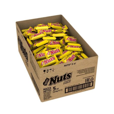 Шоколадные батончики Nuts Mini 5 кг