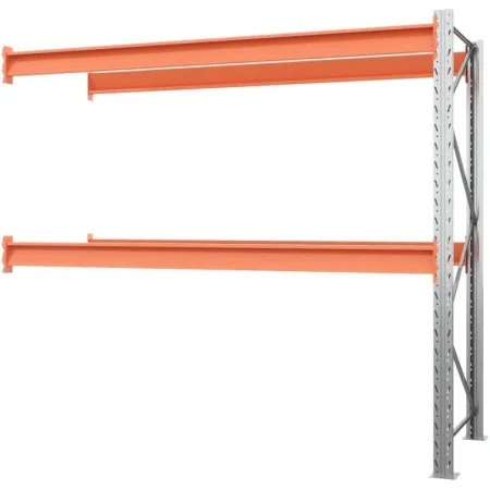 Стеллаж паллетный фронтальный 96-252711200P (серый/оранжевый,  2700х1100х2500 мм)
