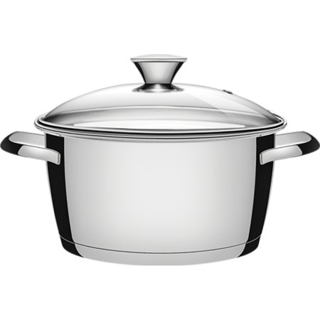 Кастрюля Tramontina Allegra 2.2 л нержавеющая сталь с крышкой