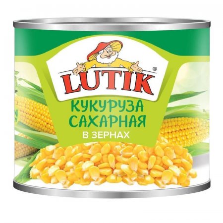 Кукуруза LUTIK  отбороная 425мл (340г)