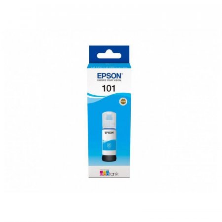 Контейнер с чернилами Epson 101 C13T03V24A голубой оригинальный