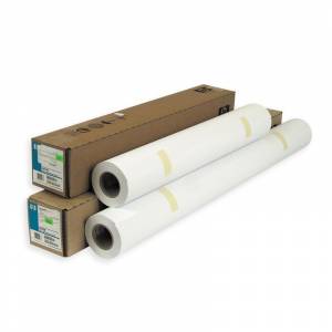 Бумага широкоформатная HP C6035A Bright White InkJet Paper (диаметр втулки 50.8 мм, длина 45.7 м, ширина 610 мм, плотность 90 г/кв.м, белизна 166%)
