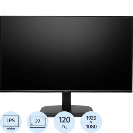 Монитор 27 Acer EK271Gbmix чёрный (UM.HE1CD.G02)