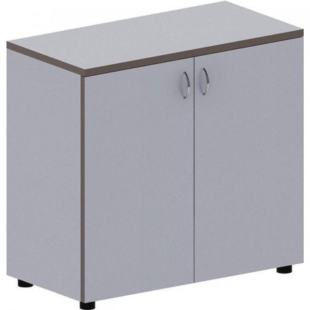 Шкаф для документов Агат (серый, 800x400x750 мм)