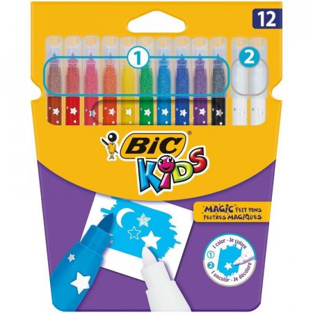 Фломастеры BIC Kids Magic 10 цветов
