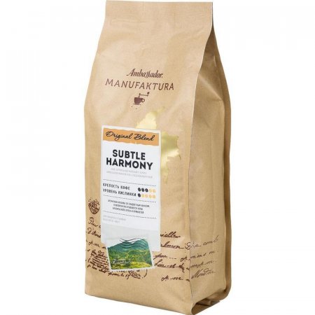 Кофе в зернах Ambassador Manufaktura Subtle Harmony 100% арабика 1 кг