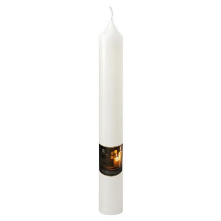 Свеча белая (17х2 см)