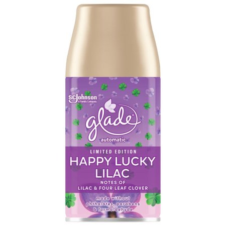 Освежитель воздуха Glade Automatic Автоматический Happy Lucky Lilac 269  мл