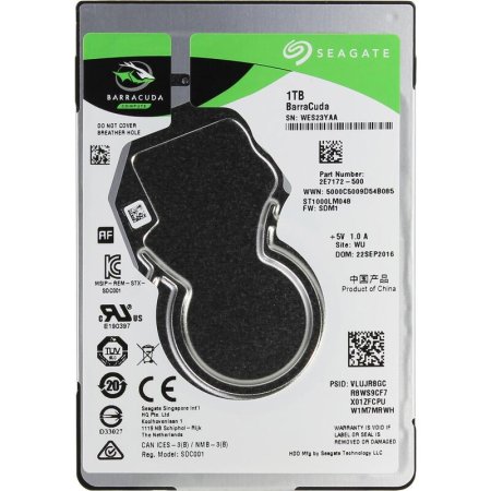 Жесткий диск Seagate BarraCuda 1 ТБ (ST1000LM048)