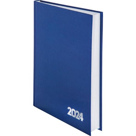 Ежедневник датированный 2024 Attache Economy 7БЦ А5 160 листов синий