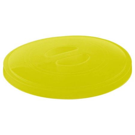Крышка для ведра Элластик-Пласт пластиковая желтая