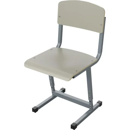 Стул ученический Комус Мебель серый/серый New рост 3-5