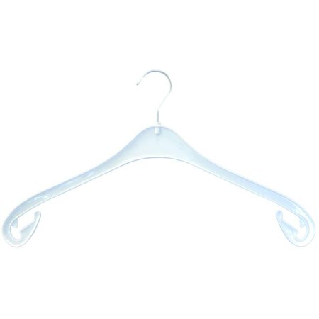 Вешалка-плечики для легкой одежды ПВ-01 белая (размер 48-50, 150 штук в  упаковке)