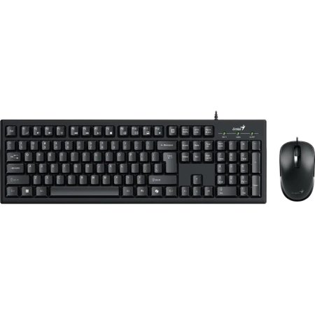 Комплект проводной клавиатура и мышь Genius KM-100SE (31330009402)