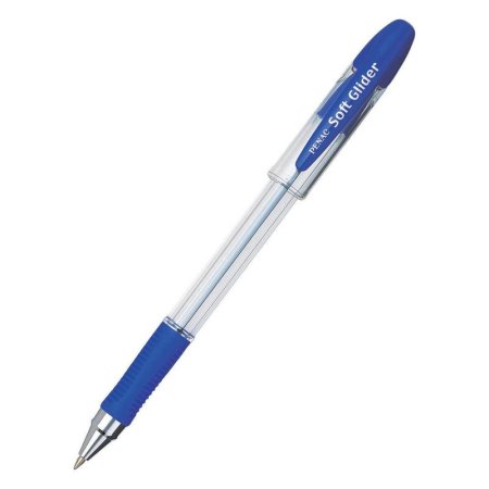 Ручка шариковая неавтоматическая Penac Soft Glider синяя (толщина линии  0.35 мм)