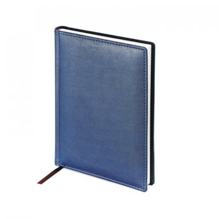 Ежедневник недатированный Attache Leader искусственная кожа А5 136  листов синий (145x205 мм)