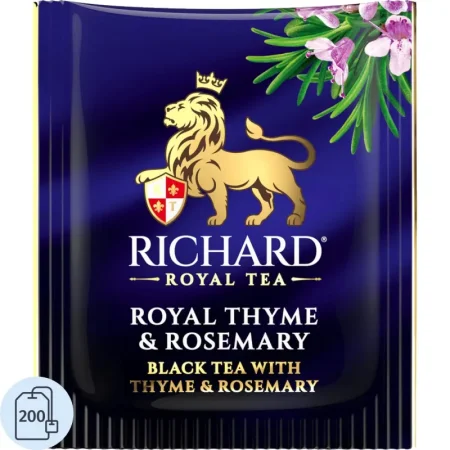Чай чёрный Richard Royal Thyme & Rosemary 200 пакетиков