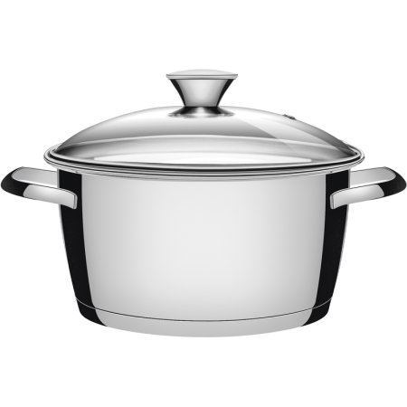 Кастрюля Tramontina Allegra 5.67 л нержавеющая сталь с крышкой