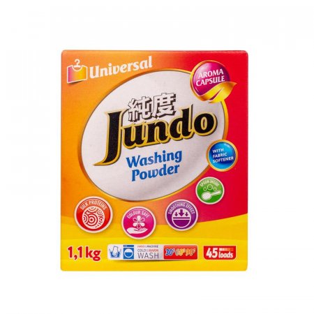 Порошок стиральный универсальный Jundo AromaCapsule  1.1 кг