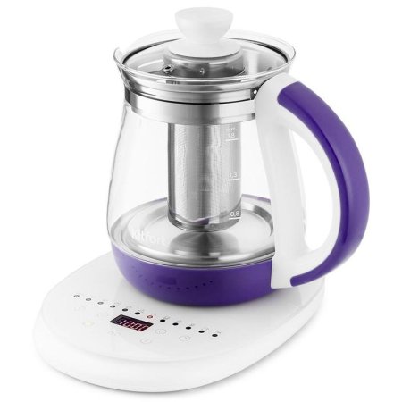 Чайник электрический Kitfort КТ-6130-1 фиолетовый