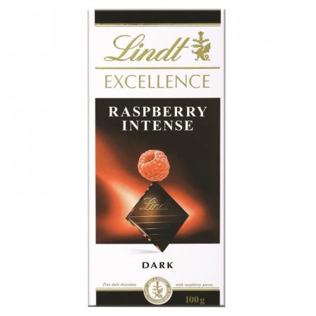 Шоколад Lindt Excellence темный с малиной 100 г