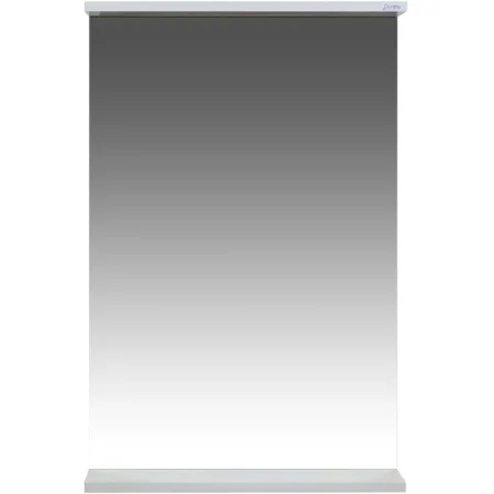 Зеркало Бора-бора 50 с полкой (белый, 500х765 мм)