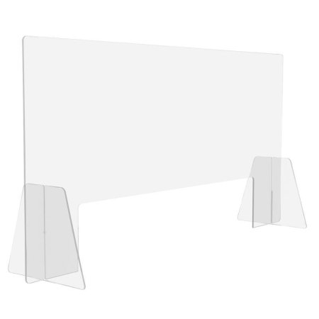 Защитный экран BSL с окном (две опоры, 600x750x4 мм)