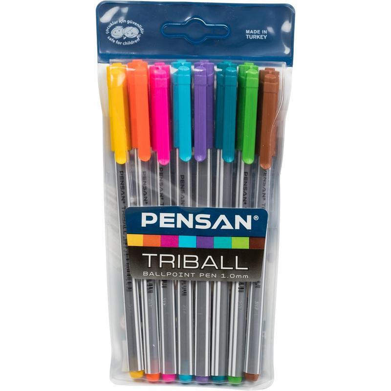 Ручки Шариковые Цветные Набор Купить