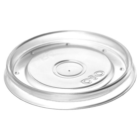 Крышка пластиковая прозрачная диаметр 100 мм (375 штук в упаковке)
