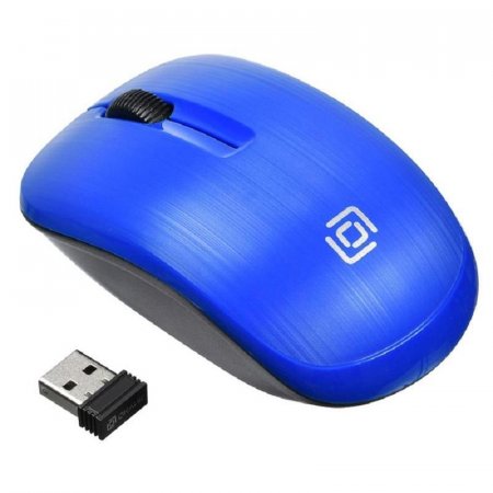Мышь компьютерная Oklick 525MW синяя