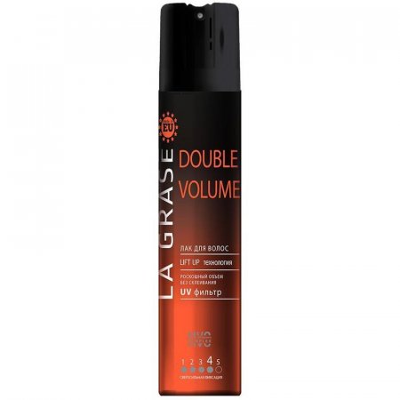 Лак для волос La Grase Double Volume 75 мл