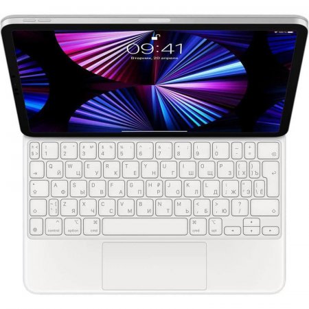 Чехол клавиатура Apple Magic Keyboard для Apple iPad Air/Apple iPad Pro  11 белый (MJQJ3RS/A)
