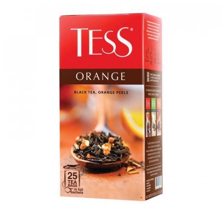 Чай Tess Orange черный 25 пакетиков